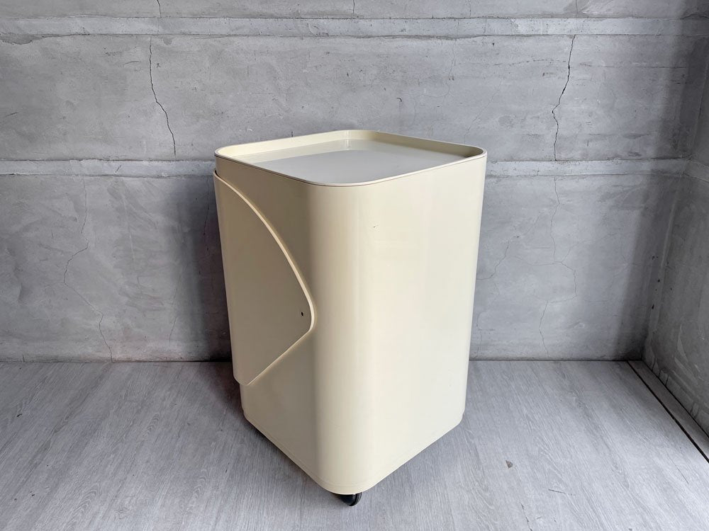 カルテル Kartell ランドリービン Laundry Bin 4948 ビンテージ アンナ・カステッリ・フェリエーリ スペースエイジ ♪