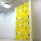 マリメッコ marimekko ウニッコ UNIKKO イエロー ファブリック タペストリー 150×240cm コットン マイヤ・イソラ Maija Isola フィンランド ビンテージ ●