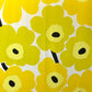 マリメッコ marimekko ウニッコ UNIKKO イエロー ファブリック タペストリー 150×240cm コットン マイヤ・イソラ Maija Isola フィンランド ビンテージ ●