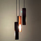 ツーアースリー 2are3 ファロス ペンダントライト pharos pendant lamp 3連 ウォールナット無垢材 × 磨りガラス 丹羽望 定価￥48,400- ●