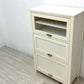 モモナチュラル MOMO natural シエル CIELE フラップ扉 3段キャビネット 3 DOOR CABINET パイン無垢材 ホワイト 定価￥59,500- ●