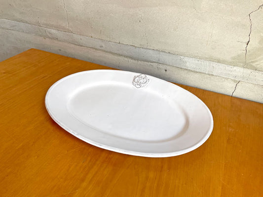 キャロン CARRON チャールズ オーバルプラッター Charles oval platter オーバル プレート 陶器 フランス シャビーシック ♪