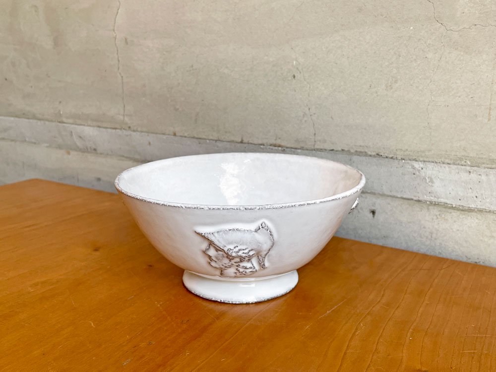 コレクション ルギャール Collection REGARDS ジべ アドゥヴェ JBAdeV フェイスボウル Face Bowl ボウル 陶器 フランス シャビーシック Φ17cm ♪