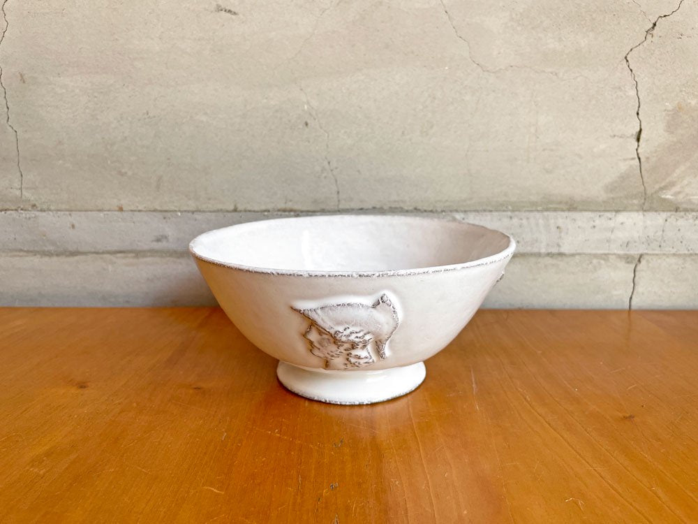 コレクション ルギャール Collection REGARDS ジべ アドゥヴェ JBAdeV フェイスボウル Face Bowl ボウル 陶器 フランス シャビーシック Φ17cm ♪