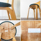 アルテック artek チェア66 Chair66 L-Leg 名作 バーチ材 ナチュラルラッカー ファブリック NC生地 Ribaco 北欧家具 ◇