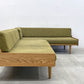 モモナチュラル Momo Natural デイソファ DAY SOFA 3シーター+2.5シーター 片アームカウチ オーク材 カバーリング 総額￥271,000 〓