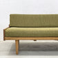 モモナチュラル Momo Natural デイソファ DAY SOFA 3シーター+2.5シーター 片アームカウチ オーク材 カバーリング 総額￥271,000 〓