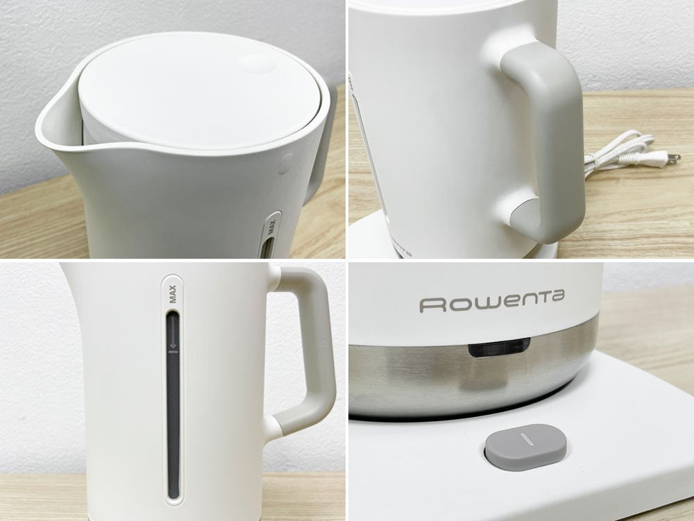 ロウェンタ Rowenta ケトル KETTLE 電気ケトル ポット 1.5L ジャスパー・モリソン Jasper Morrison ドイツ 箱付き 未使用品 ●