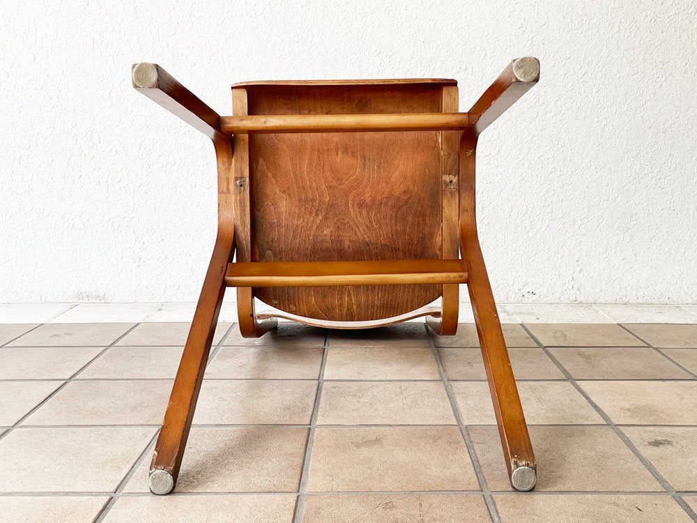 UKビンテージ vintage school chair スクールチェア デスクチェア ダイニングチェア ビーチ材 プライウッド スタッキング ロイズアンティークス購入品 B ◇