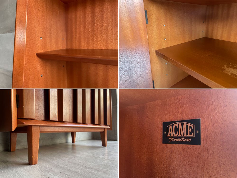 アクメファニチャー ACME Furniture ハイタイプキャビネット カップボード H176cm ミッドセンチュリー USビンテージデザイン ♪