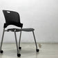 ハーマンミラー Herman Miller ケイパーチェア CAPER Chair スタッキングチェア アームレス キャスター付 ブラック ジェフ・ウェバー 定価￥49,500- B ●