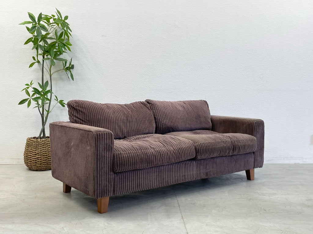 アクメファニチャー ACME Furniture ジェティ フェザー ソファ JETTY feather SOFA 2.5シーター 廃盤ブラウン 〓