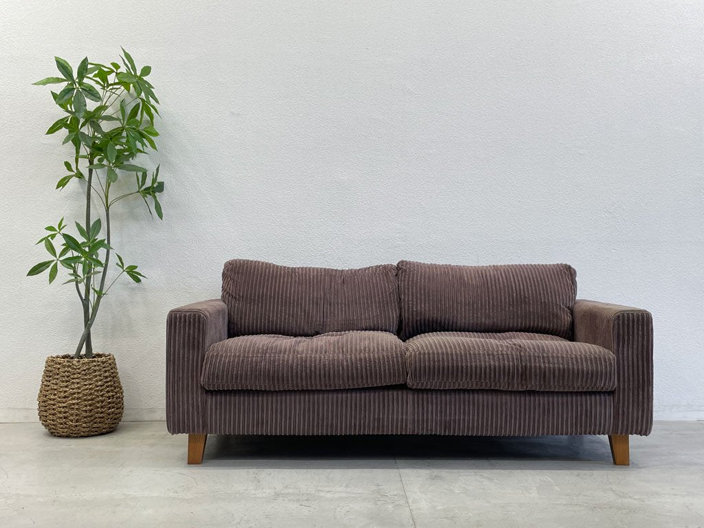 アクメファニチャー ACME Furniture ジェティ フェザー ソファ JETTY feather SOFA 2.5シーター 廃盤ブラウン 〓