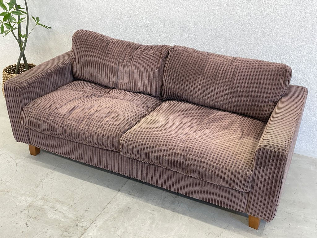 アクメファニチャー ACME Furniture ジェティ フェザー ソファ JETTY feather SOFA 2.5シーター 廃盤ブラウン 〓