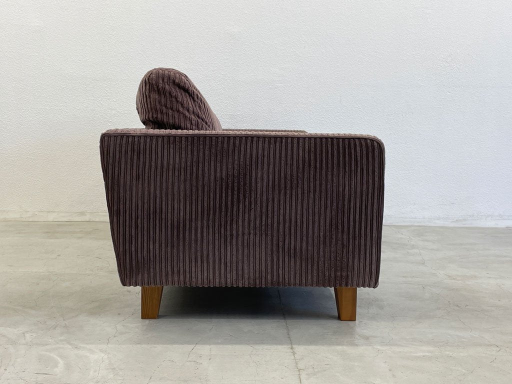 アクメファニチャー ACME Furniture ジェティ フェザー ソファ JETTY feather SOFA 2.5シーター 廃盤ブラウン 〓