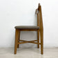 ジャーナルスタンダード journal standard Furniture シノン ダイニングチェア CHINON CHAIR VL ラバーウッド 本革 廃番仕様 カーキグレー系 ●