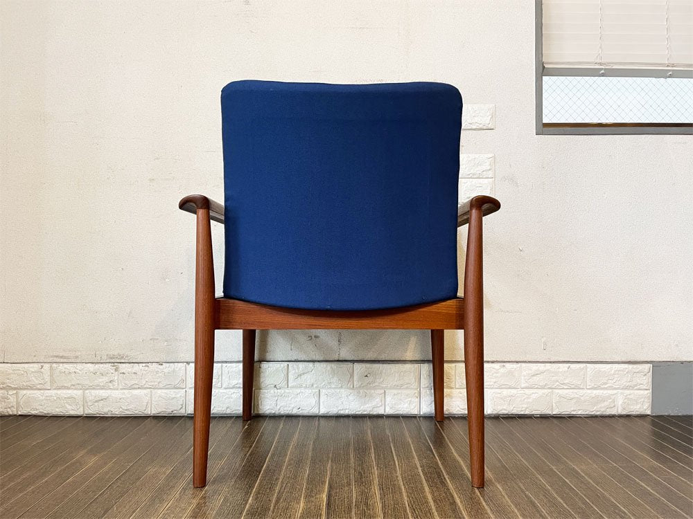 フランス＆サン France & Son ディプロマットチェア No.209 Diplomat Chair ラウンジチェア チーク材 フィン・ユール Finn Juhl デンマーク 北欧ビンテージ ◎