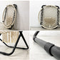 アデペシュ a depeche ハンモックフォールディングチェア hammock folding chair HMK-FDC アイアン リビングチェア オフホワイト 定価\18,150- ●