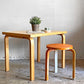 アルテック artek コーヒーテーブル バーチ材 ナチュラルラッカー 80×60cm アルヴァ・アアルト 北欧家具 フィンランド ■