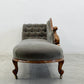 ロイズアンティークス Lloyd's Antiques ヴィクトリアン シェーズロング Victorian Chaise Longue  UKビンテージ モケット生地 定価715,000〓