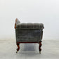 ロイズアンティークス Lloyd's Antiques ヴィクトリアン シェーズロング Victorian Chaise Longue  UKビンテージ モケット生地 定価715,000〓