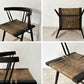 ジョージ・ナカシマ George Nakashima グラスシートチェア GRASS SEATED CHAIR ローズウッド材インド NID 60`s ビンテージ 極希少品 ●