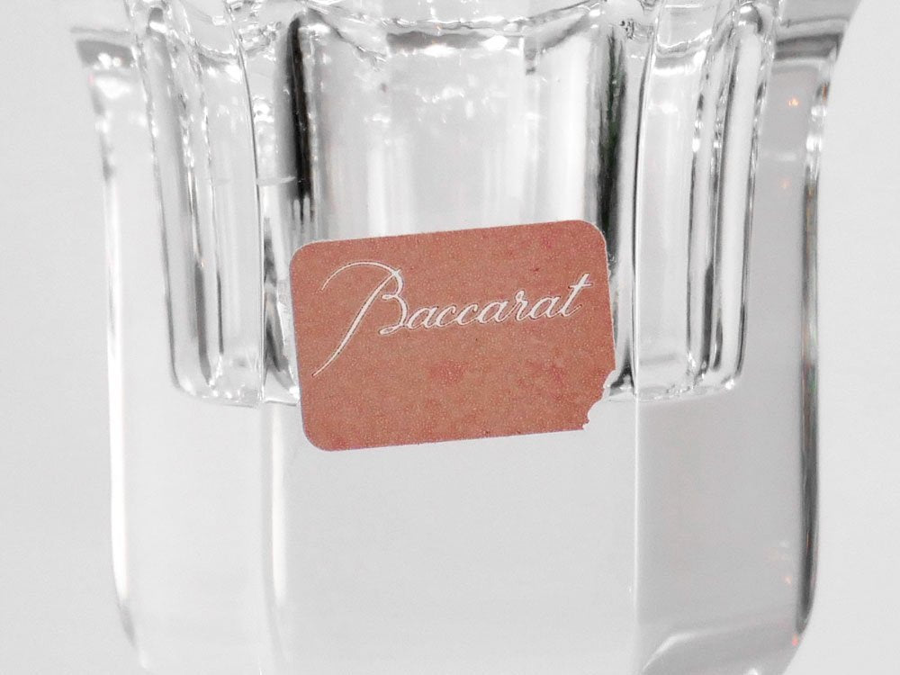 バカラ Baccarat アルクール アワーファイヤー キャンドルスティック HARCOURT OUR FIRE CANDLESTICK シルバー フィリップ・スタルク 美品 A ●