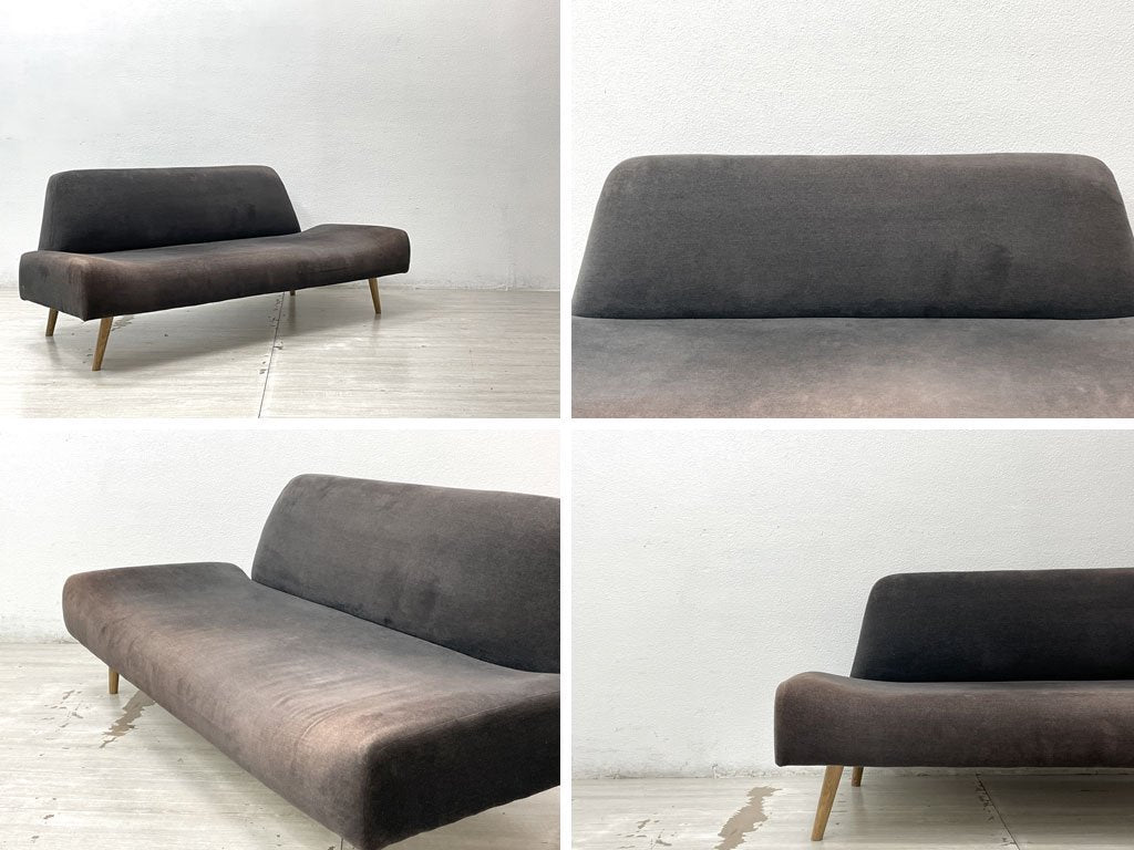 イデー IDEE アーオ ソファ AO SOFA 2人掛け 2シーター チャコール 岡嶌要 定価￥79,000- ●