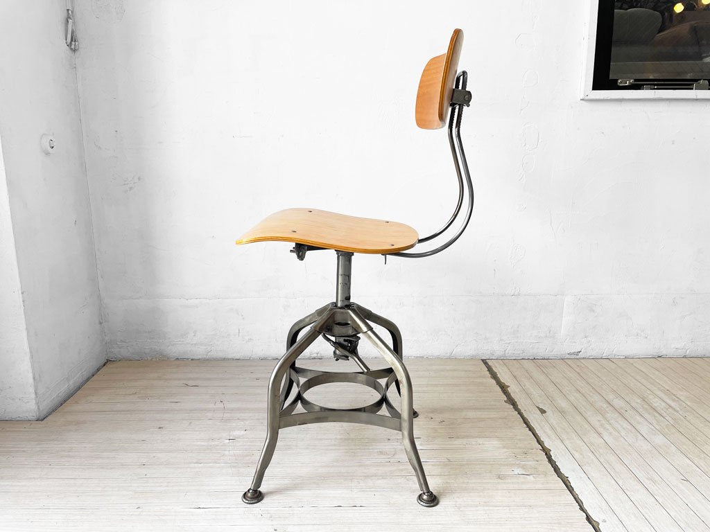 ノーザンオハイオ インダストリアル Northern Ohio Industrial トレド スウィベル サイドチェア TOLEDO SWIVEL SIDE CHAIR ★