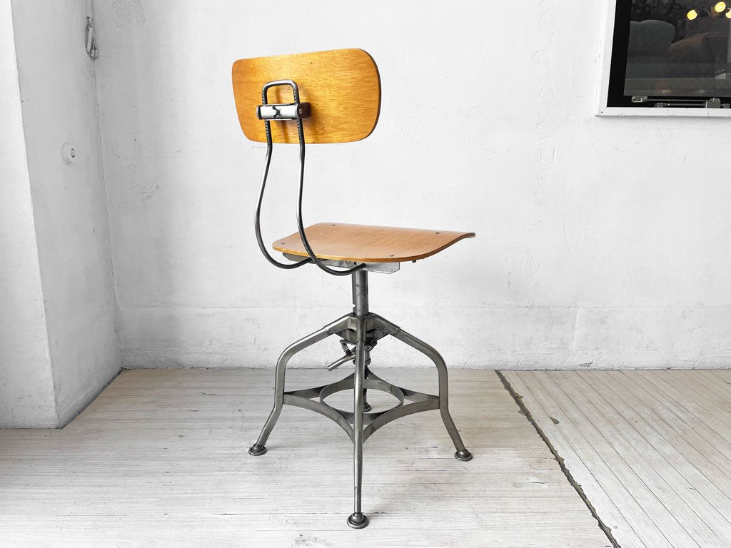 ノーザンオハイオ インダストリアル Northern Ohio Industrial トレド スウィベル サイドチェア TOLEDO SWIVEL SIDE CHAIR ★