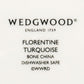 ウエッジウッド WEDGWOOD フロレンティーン ターコイズ Florentine Turquoise ティーカップ&ソーサー C&S ピオニー B ●