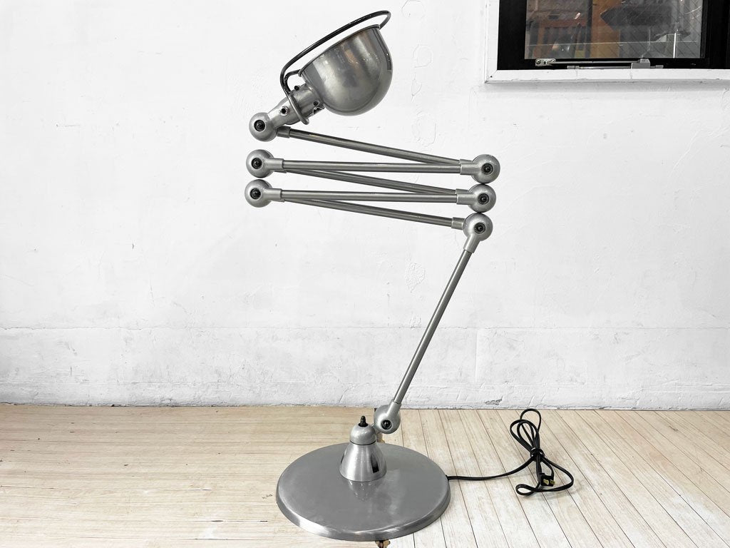 ジェルデ JIELDE 9406 フロアランプ ジグザグ Floor Lamp ZIGZAG フロアスタンド アームライト ブラッシュスチール 定価：\146,300- ★