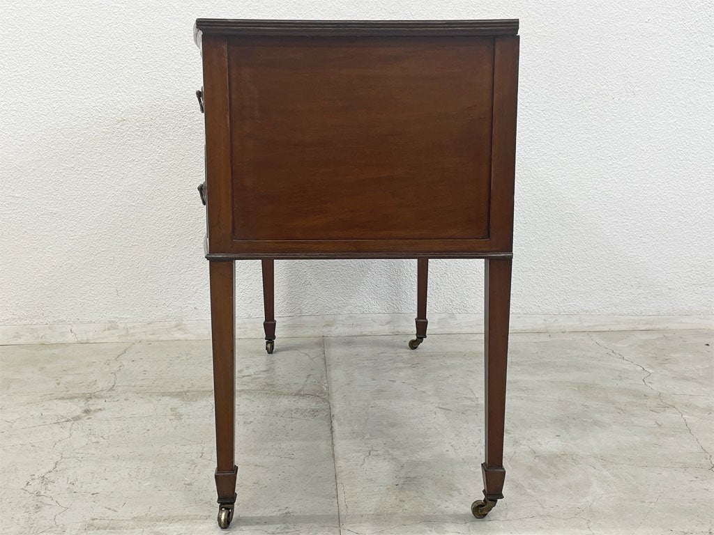 ロイズ・アンティークス Lloyd's Antiques ニーホールデスク knee hole desk ワークデスク コンソールテーブル イギリスビンテージ 英国家具 〓