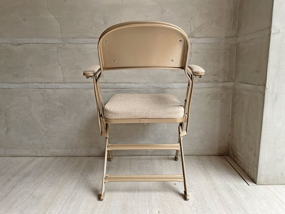 クラリン CLARIN フォールディングアームチェア FOLDING CHAIR WITH ARM フルクッション 折畳み US 米国 P.F.S 取扱 B ♪