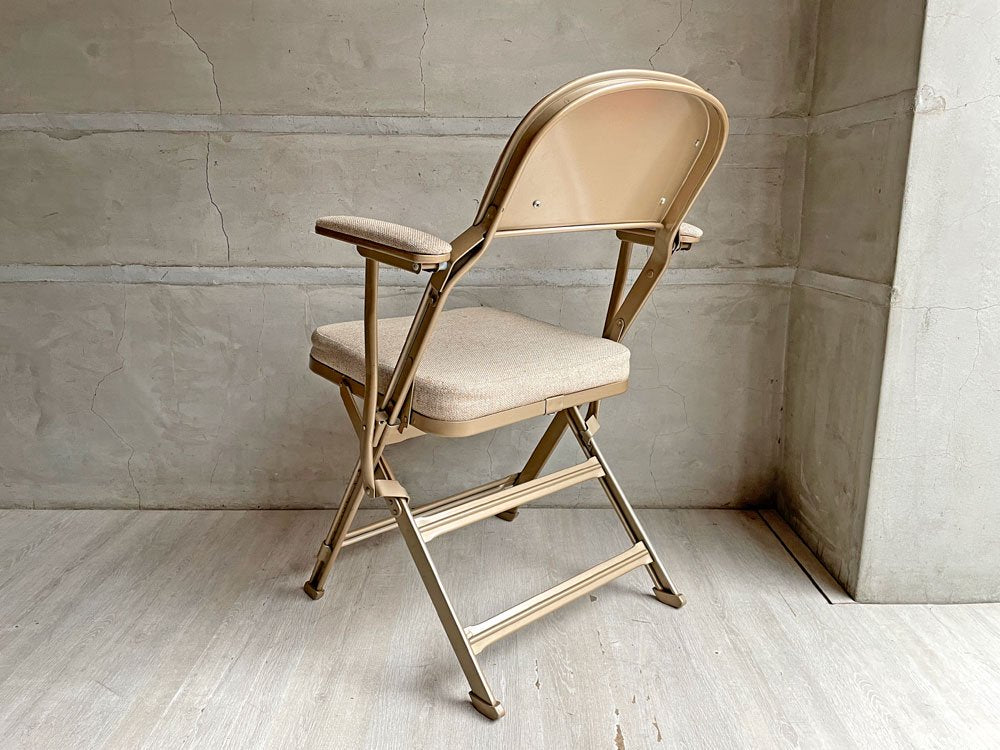 クラリン CLARIN フォールディングアームチェア FOLDING CHAIR WITH ARM フルクッション 折畳み US 米国 P.F.S 取扱 B ♪