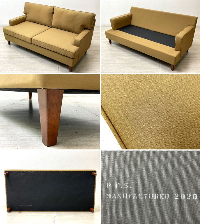 パシフィックファニチャーサービス Pacific Furniture Service スタンダードB STANDARD B 2P ソファ リップストップ生地 W160cm定価：275,000円 ●