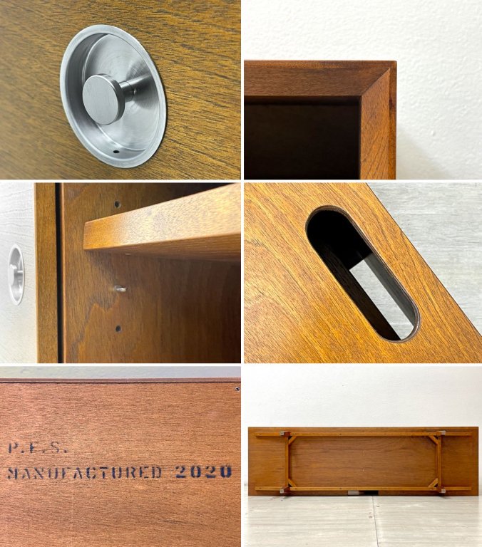 パシフィックファニチャーサービス Pacific Furniture Service ローボードキャビネット-M LOW BOARD CABINET-M バーチ材 ●