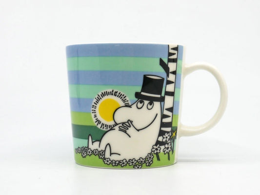 アラビア ARABIA ムーミン マグカップ ムーミンパパ サマーシエスタ Moomin Summer Siesta 2009年 夏限定 ●