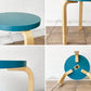 アルテック artek スツール60 Stool60 80周年記念モデル 3本脚 パイミオ ぺトロールラッカー アルヴァ・アアルト Alvar Aalto フィンランド ◇