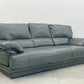 ニコレッティ NICOLETTI 3シーターソファ レザーソファ 総革 本革 3P sofa グリーン 高級イタリア製家具 〓