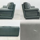 ニコレッティ NICOLETTI 3シーターソファ レザーソファ 総革 本革 3P sofa グリーン 高級イタリア製家具 〓