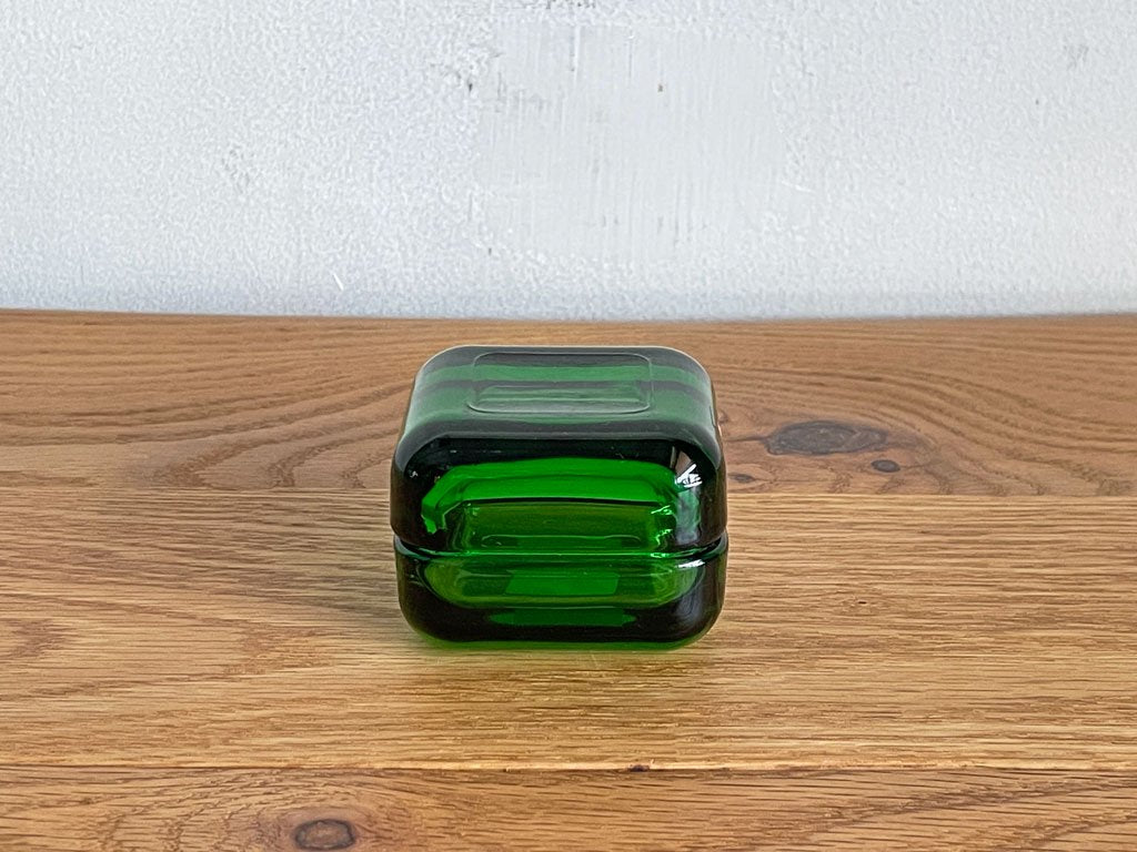 イッタラ iittala ヴィトリーニ ボックス vitriini box グリーン ジュエリーボックス 小物入れ 北欧 フィンランド ■