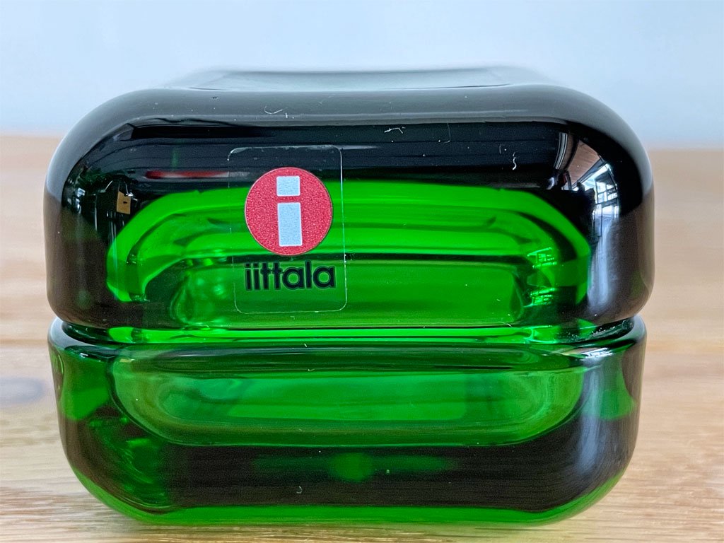 イッタラ iittala ヴィトリーニ ボックス vitriini box グリーン ジュエリーボックス 小物入れ 北欧 フィンランド ■