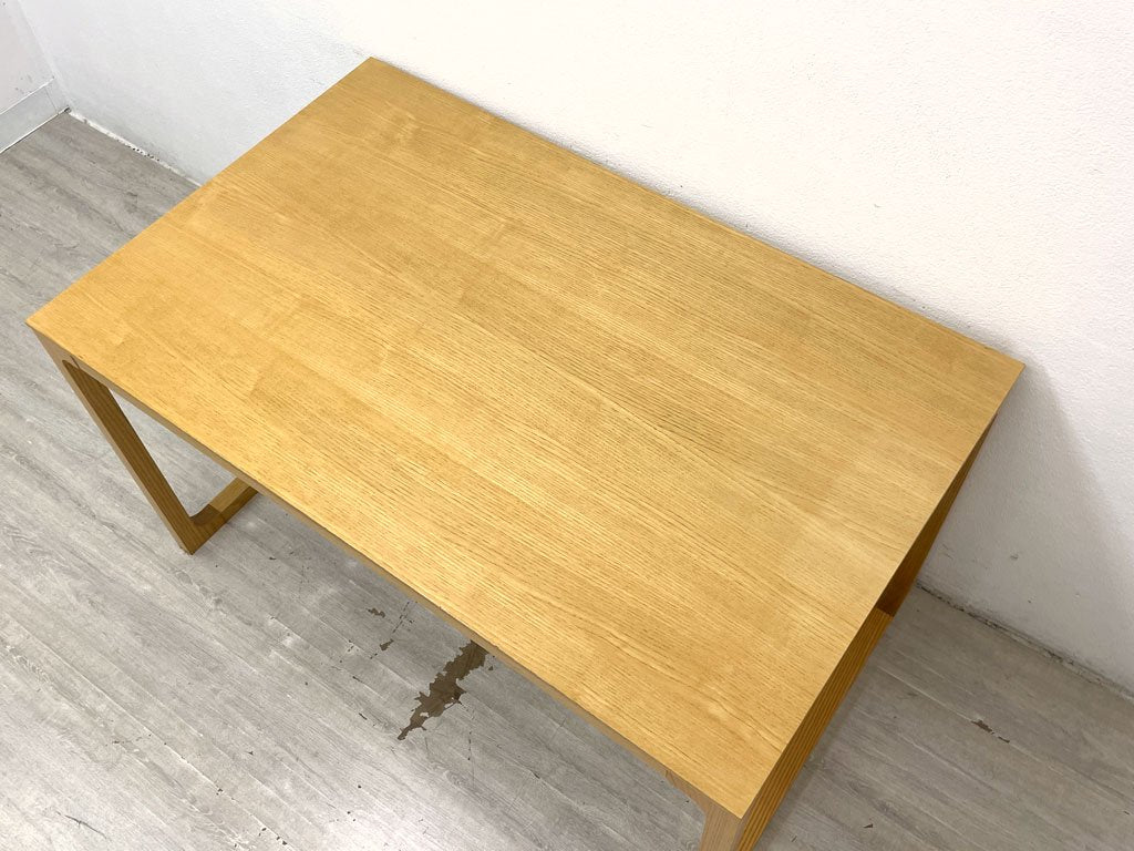 イデー IDEE マルー ダイニングテーブル MALUH DINING TABLE ホワイトアッシュ材 ナチュラル W130cm 廃番 参考価格￥133,100- ●