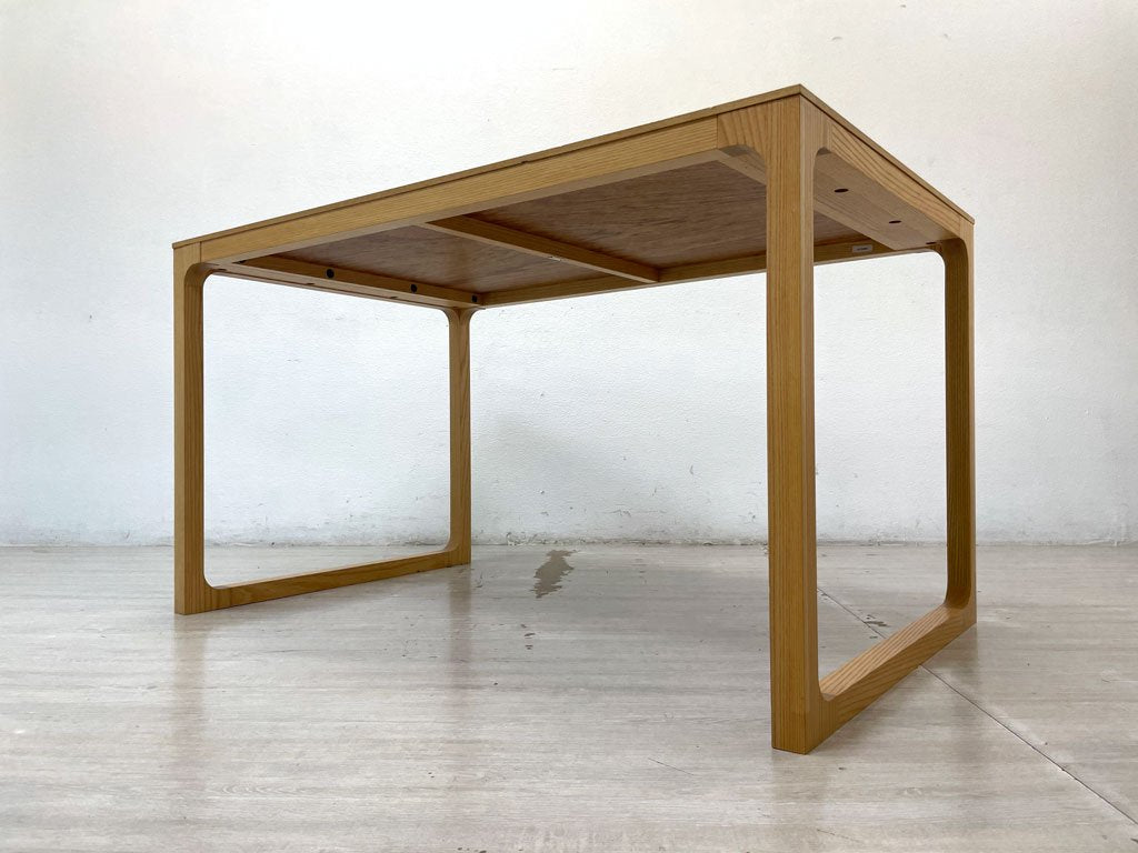 イデー IDEE マルー ダイニングテーブル MALUH DINING TABLE ホワイトアッシュ材 ナチュラル W130cm 廃番 参考価格￥133,100- ●