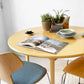 イデー IDEE ダイニングテーブル DC ナチュラル DINING TABLE DC Natural ラウンド ブナ材 天板 3本脚 長大作 定価\167,000-  ★