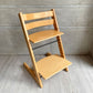 ストッケ STOKKE トリップトラップ TRIPP TRAPP ベビーチェア キッズチェア S/N5～ ナチュラル ノルウェー 北欧家具 B ♪