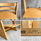 ストッケ STOKKE トリップトラップ TRIPP TRAPP ベビーチェア キッズチェア S/N5～ ナチュラル ノルウェー 北欧家具 B ♪