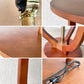 アクメファニチャー ACME Furniture デルマー DELMAR フロアランプ 照明 サイドテーブル ウォールナット ミッドセンチュリー 定価53,900円 ◇