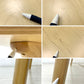 ワイスワイス WISE WISE スティック STICK AS-1305 ダイニングテーブル シラカバ材 ウレタン仕上げ W150cm 美品 ●